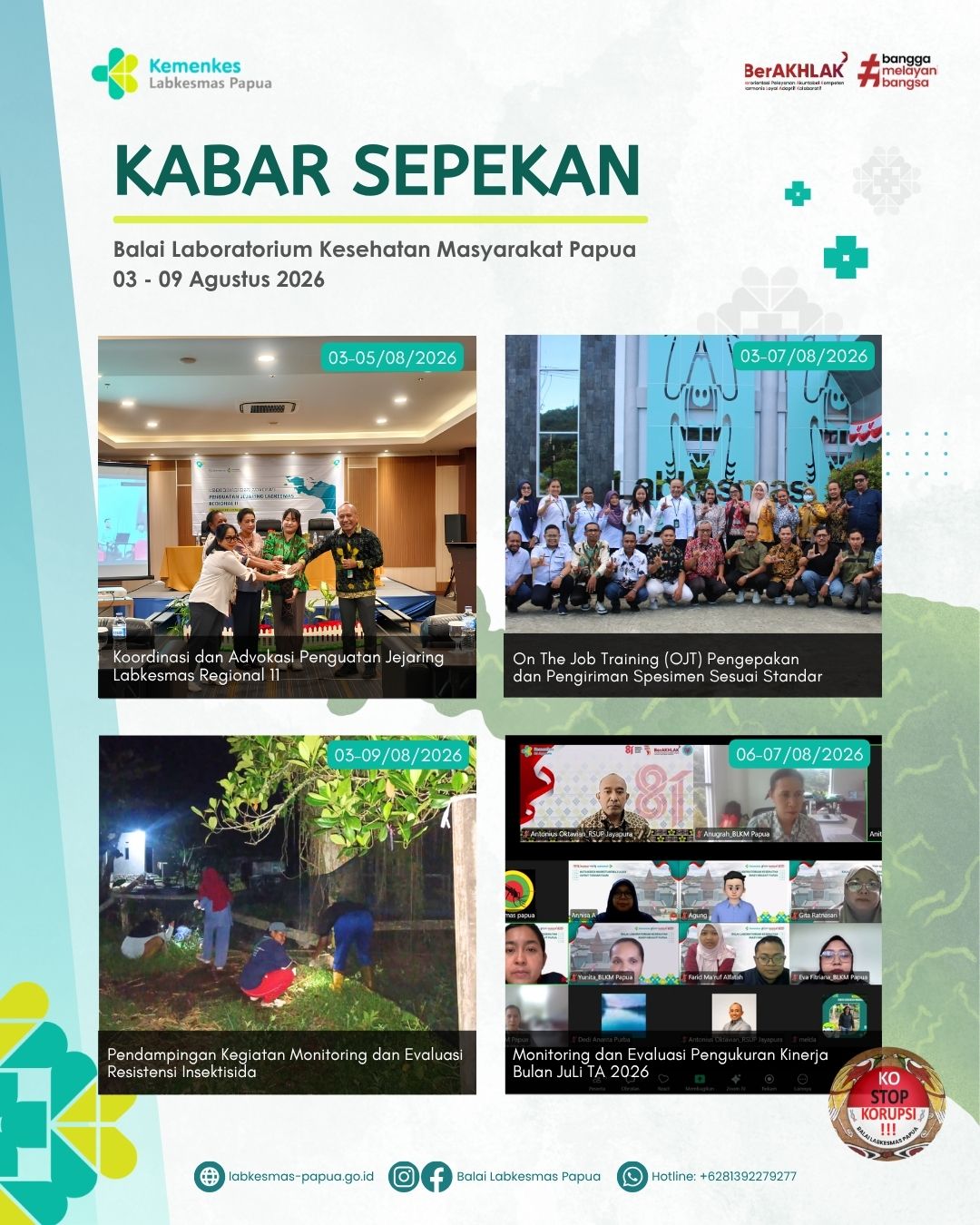 Kabar Sepekan Edisi Pertama Bulan Agustus 2026 - 1